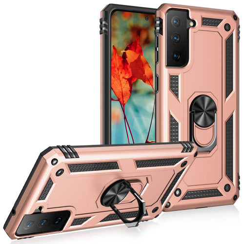 Galaxy S21 FE Kılıf Zore Vega Kılıf - Rose Gold