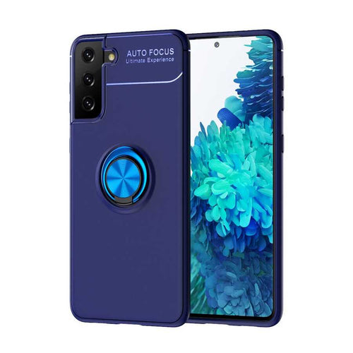Galaxy S21 Kılıf Zore Ravel Silikon Kılıf - Mavi