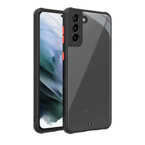 Galaxy S21 Plus Kılıf ​​Zore Kaff Kılıf - Siyah