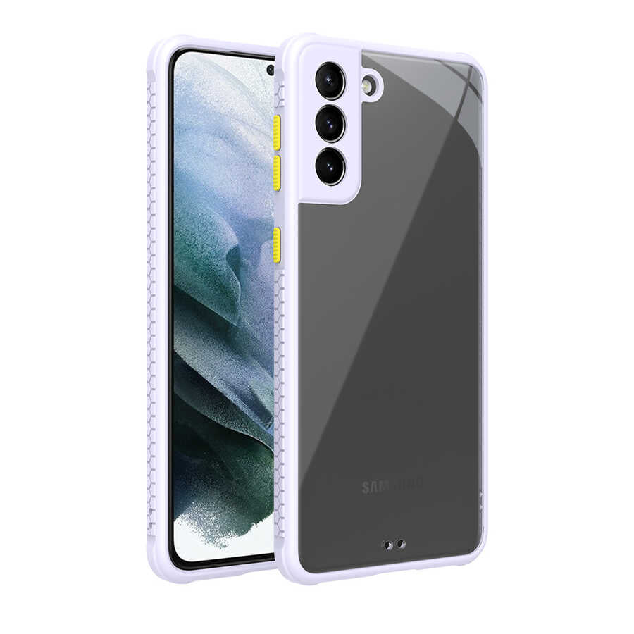 Galaxy S21 Plus Kılıf ​​Zore Kaff Kılıf - Mor
