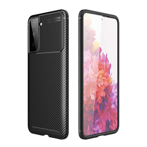 Galaxy S21 Plus Kılıf Zore Negro Silikon Kılıf - Siyah