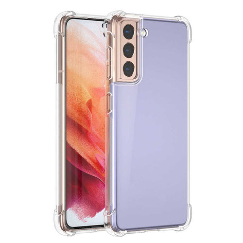 Galaxy S21 Plus Kılıf Zore Nitro Anti Shock Silikon - Renksiz