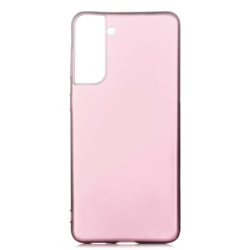 Galaxy S21 Plus Kılıf Zore Premier Silikon Kılıf - Rose Gold