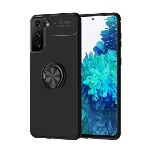 Galaxy S21 Plus Kılıf Zore Ravel Silikon Kılıf - Siyah