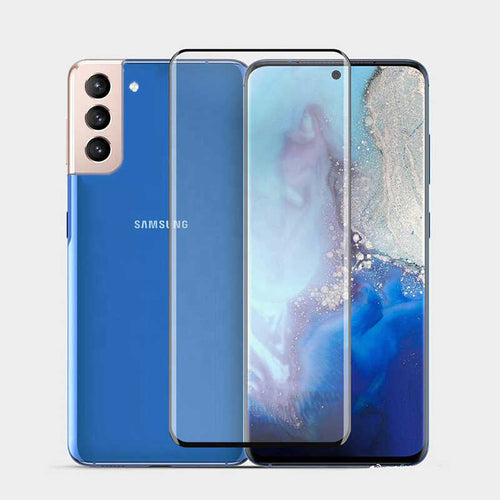Galaxy S21 Plus Zore Süper Pet Ekran Koruyucu Jelatin - Siyah