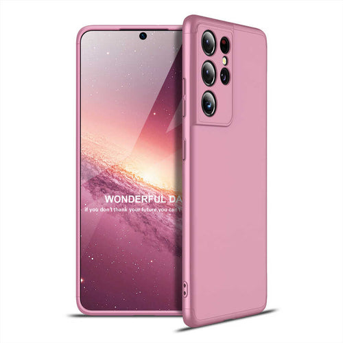 Galaxy S21 Ultra Kılıf Zore Ays Kılıf - Rose Gold