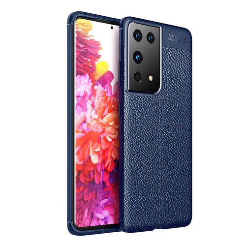 Galaxy S21 Ultra Kılıf Zore Niss Silikon Kılıf - Lacivert