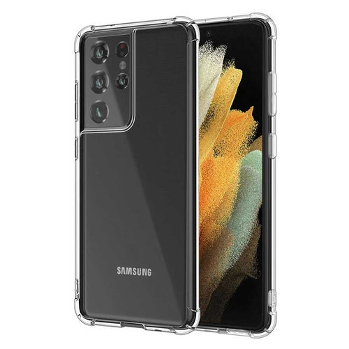 Galaxy S21 Ultra Kılıf Zore Nitro Anti Shock Silikon - Renksiz