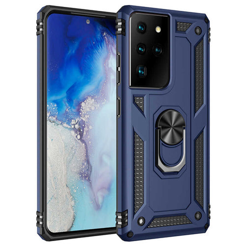 Galaxy S21 Ultra Kılıf Zore Vega Kılıf - Mavi