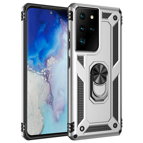 Galaxy S21 Ultra Kılıf Zore Vega Kılıf - Gri