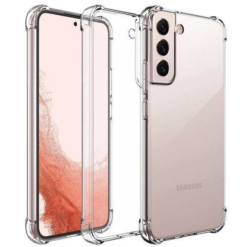 Galaxy S22 Plus Kılıf Zore Kamera Korumalı Nitro Anti Shock Silikon - Renksiz