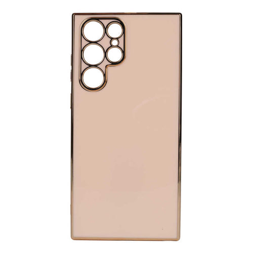 Galaxy S22 Ultra Kılıf Zore Bark Kılıf - Rose Gold