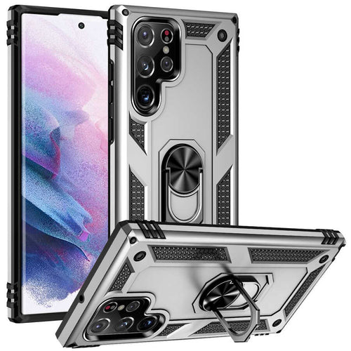 Galaxy S22 Ultra Kılıf Zore Vega Kılıf - Gri