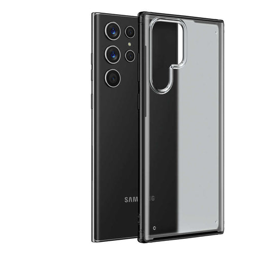 Galaxy S22 Ultra Kılıf Zore Volks Kılıf - Siyah