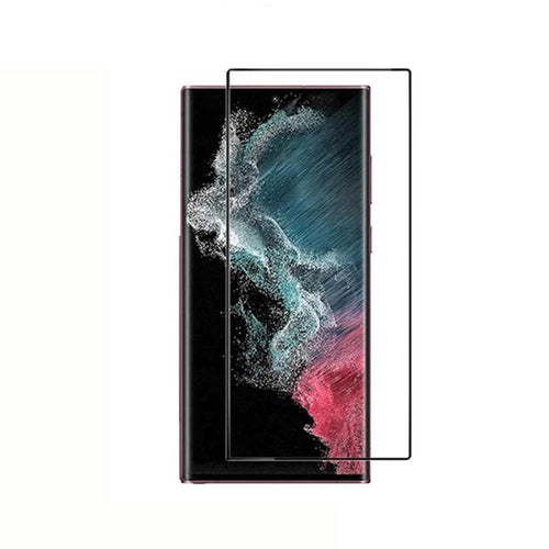 Galaxy S22 Ultra Zore Süper Pet Ekran Koruyucu Jelatin - Siyah