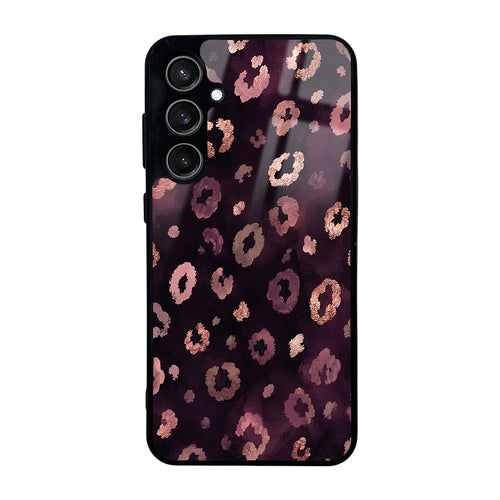 Galaxy S23 FE Kılıf Kamera Korumalı Desenli Zore Lusi Kılıf - Pembe Leopar
