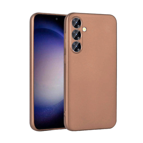 Galaxy S23 FE Kılıf Zore Premier Silikon Kılıf - Rose Gold