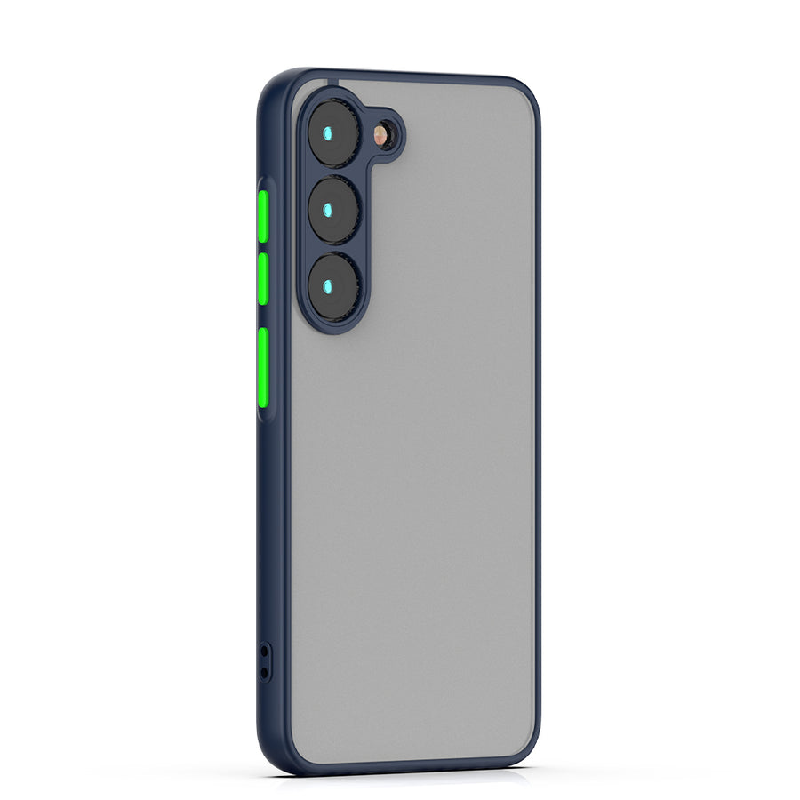 Galaxy S23 Kılıf Zore Hux Kılıf - Lacivert