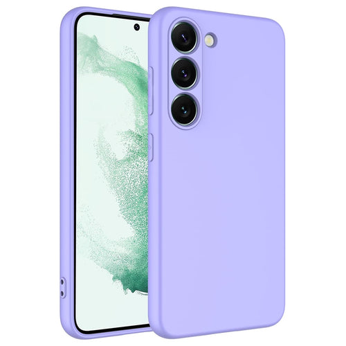 Galaxy S23 Kılıf Zore Mara Lansman Kılıf - Lila