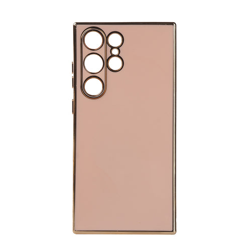 Galaxy S23 Ultra Kılıf Zore Bark Kılıf - Rose Gold
