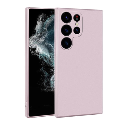 Galaxy S23 Ultra Kılıf Zore Premier Silikon Kılıf - Rose Gold