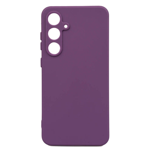 Galaxy S24 FE Kılıf Zore Biye Silikon - Mor