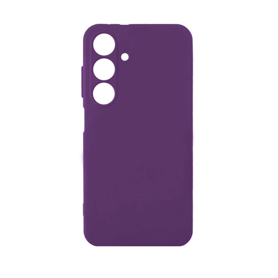 Galaxy S24 Kılıf Zore Biye Silikon - Mor