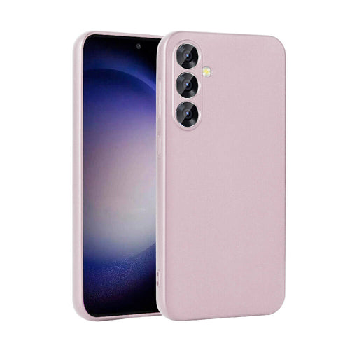 Galaxy S24 Kılıf Zore Premier Silikon Kılıf - Rose Gold