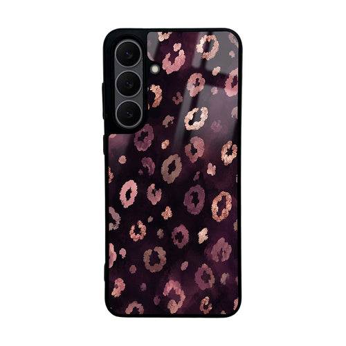 Galaxy S25 FE Kılıf Kamera Korumalı Desenli Zore Lusi Kılıf - Pembe Leopar