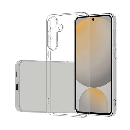 Galaxy S25 FE Kılıf Zore Süper Silikon Kılıf - Şeffaf