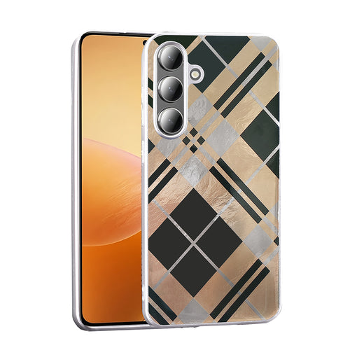 Galaxy S25 Kılıf Desenli Zore Mep Kılıf - Geometrik