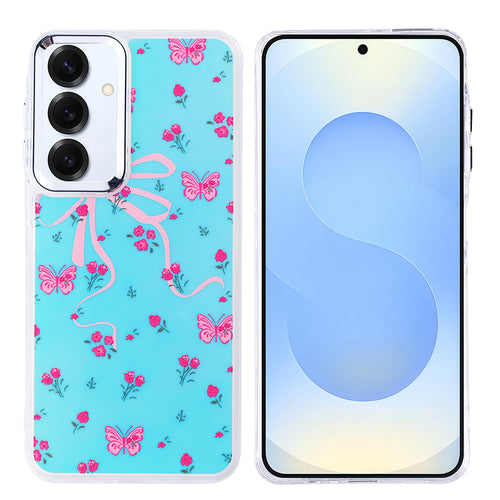 Galaxy S25 Plus Kılıf Airbag Tasarımlı Zore Hadra Kılıf - Kelebek