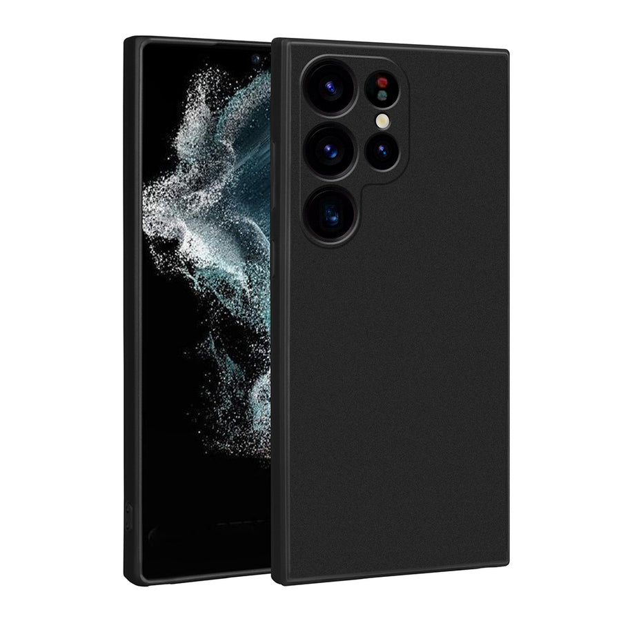 Galaxy S25 Ultra Kılıf Zore Premier Silikon Kılıf - Siyah
