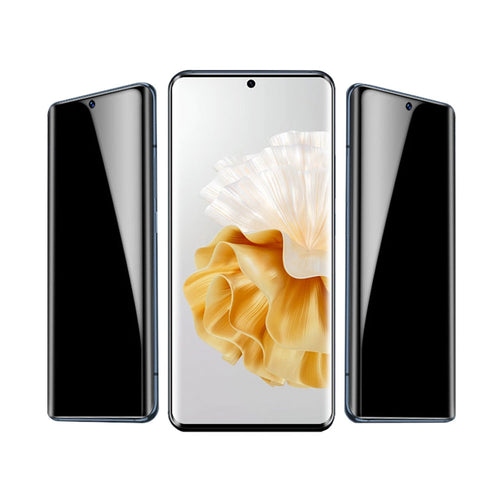 Galaxy S25 Ultra Zore Kolay Uygulama Aparatlı Privacy Easy Body Hayalet Ekran Koruyucu - Siyah