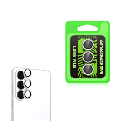 Galaxy S26 Plus Zore CL-07 Kamera Lens Koruyucu - Gümüş