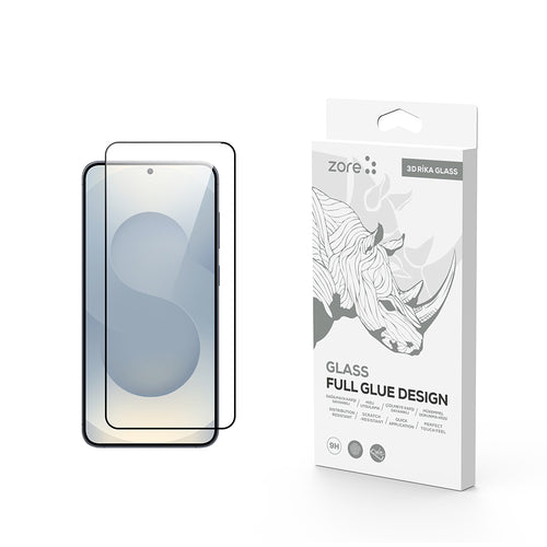 Galaxy S26 Plus Zore Rika Premium Temperli Cam Ekran Koruyucu - Şeffaf