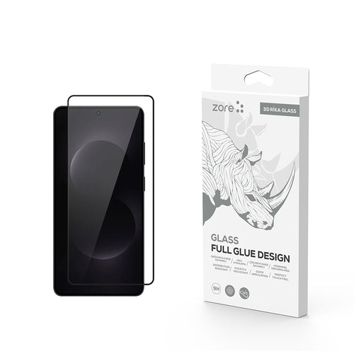 Galaxy S26 Ultra Zore Rika Premium Temperli Cam Ekran Koruyucu - Şeffaf