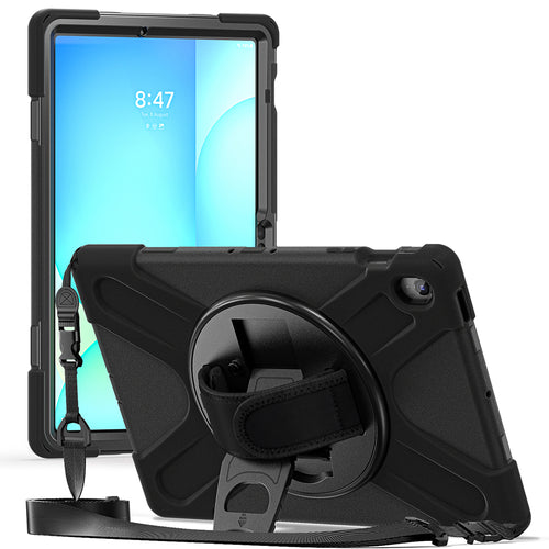 Galaxy Tab S10 FE Plus Zore Defender Tablet Silikon - Siyah