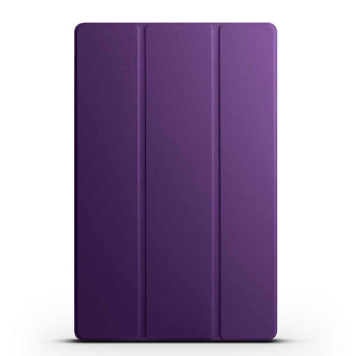 Galaxy Tab S8 Ultra SM-X900 Zore Smart Cover Standlı 1-1 Kılıf - Mor