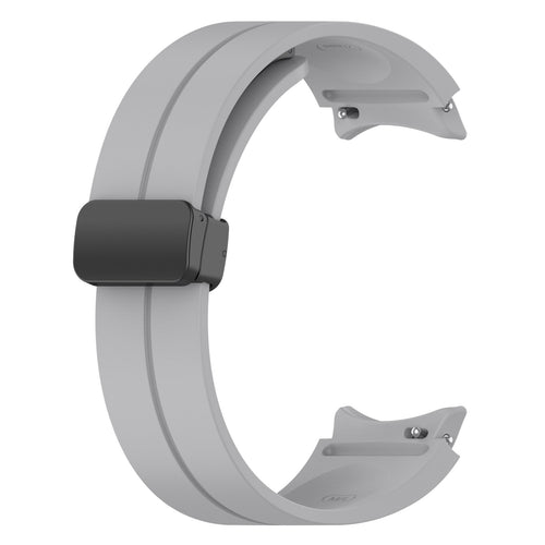 Galaxy Watch 4 Classic 42mm Zore KRD-84 Silikon Kordon - Gri