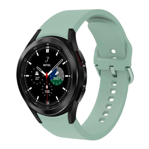 Galaxy Watch 4 Classic 46mm KRD-50 Silikon Kordon - Açık Yeşil