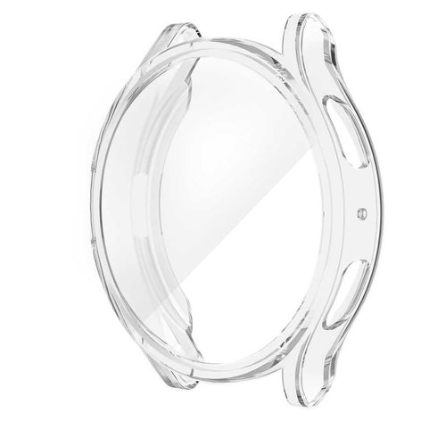 Galaxy Watch 5 44mm Silikon TPU Kasa ve Ekran Koruyucu Zore Watch Gard 15 - Renksiz