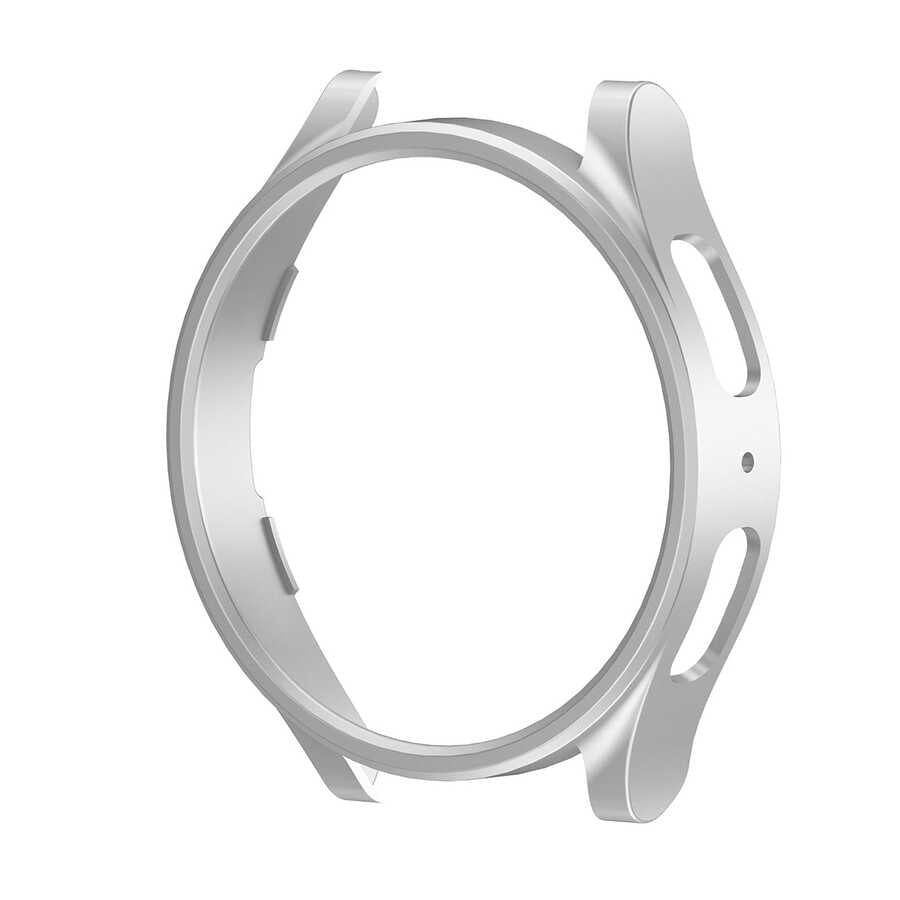 Galaxy Watch 5 Pro 45mm Sert PC Kasa Koruyucu Zore Watch Gard 16 - Gümüş