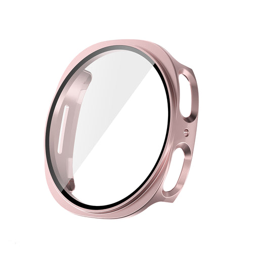 Galaxy Watch 8 40mm Sert PC Kasa ve Ekran Koruyucu Zore Watch Gard 38 - Rose Gold