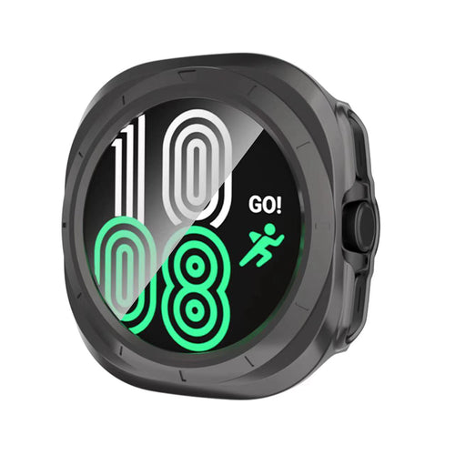 Galaxy Watch 8 Ultra Kasa ve Ekran Koruyucu Zore Watch Gard 40 - Titanyum