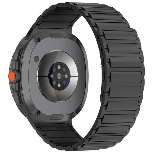 Galaxy Watch 8 Zore KRD-146 Silikon Kordon Strap Kayış - Siyah