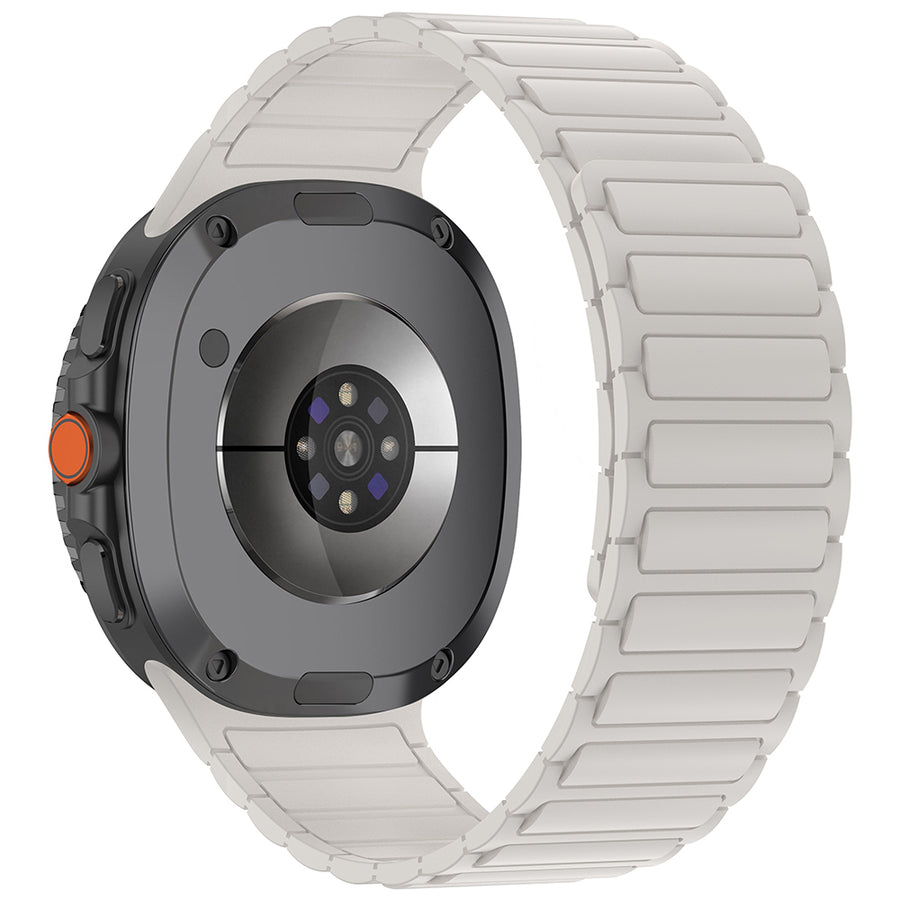 Galaxy Watch 8 Zore KRD-146 Silikon Kordon Strap Kayış - Starlight