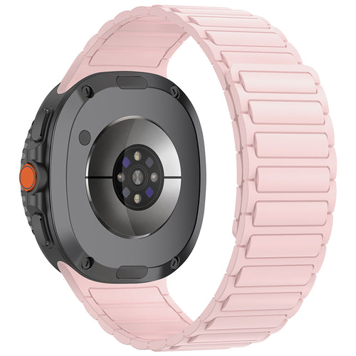 Galaxy Watch 8 Zore KRD-146 Silikon Kordon Strap Kayış - Pembe