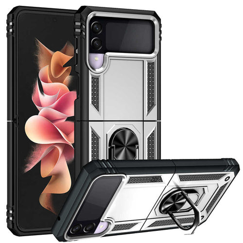 Galaxy Z Flip 3 Kılıf Zore Vega Kılıf - Gri
