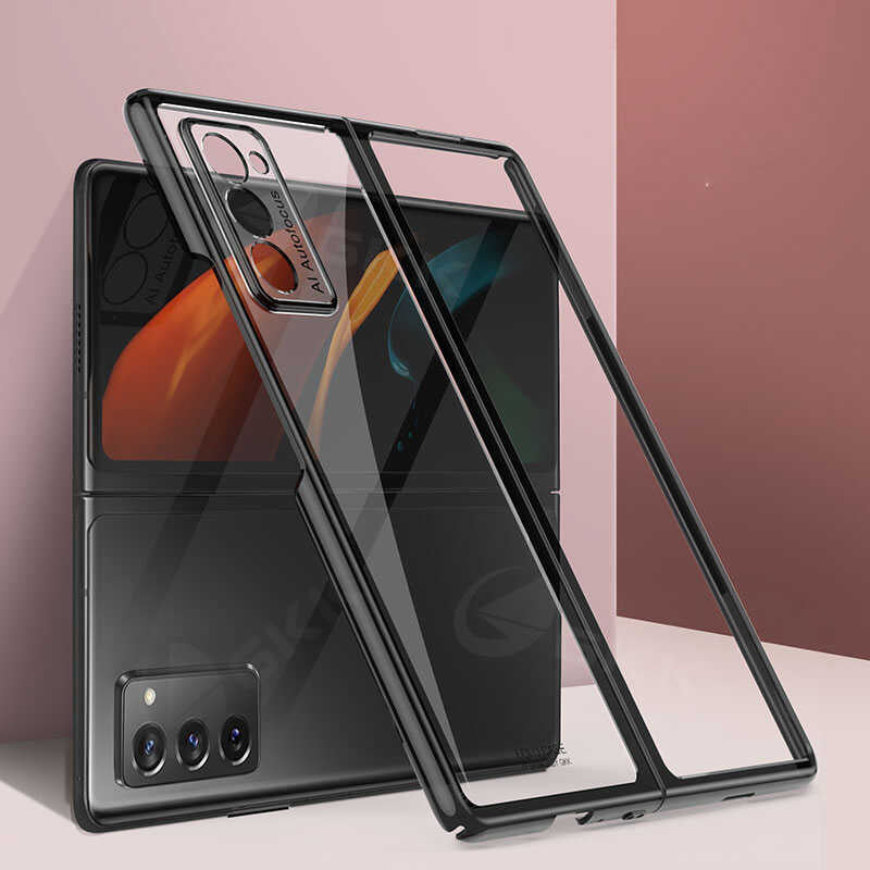 Galaxy Z Fold 2 Kılıf Zore Kıpta Kılıf - Siyah